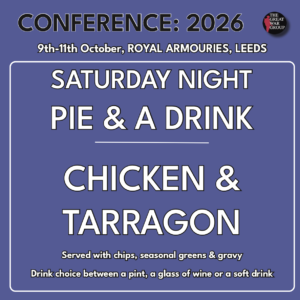 CONFERENCE 2026 - SATURDAY DINNER - CHICKEN